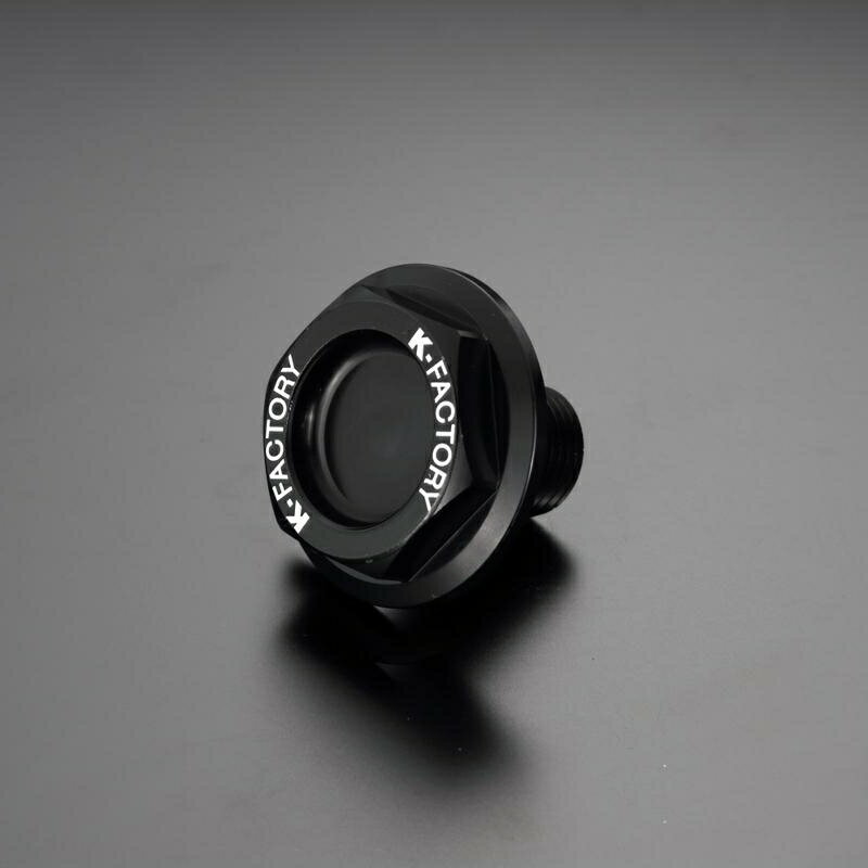 バイクパーツK FACTORY(ケイファクトリー) ステムボルト スーパーブラック164XZEB001R4582215602409