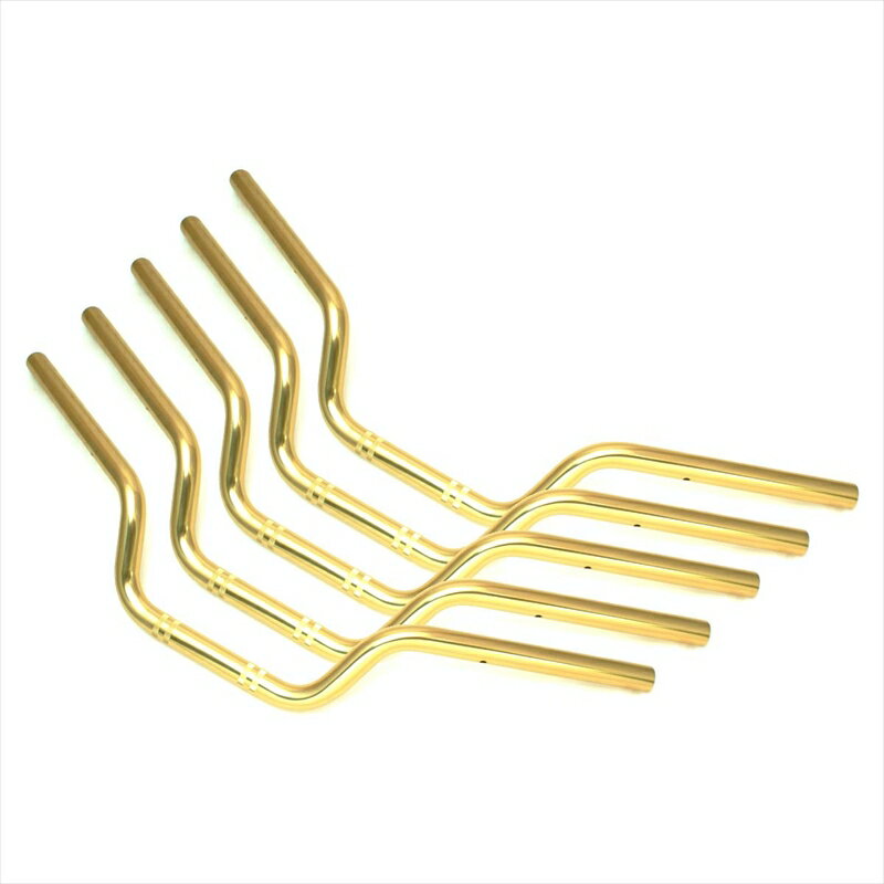 バイクパーツEFFEX(エフェックス) イージーフィットバー Sゴールド EBF733G-5SET4550255976729ER6n/f 09-11 ER4n/Ninja400R 10-13 (5本セット品)