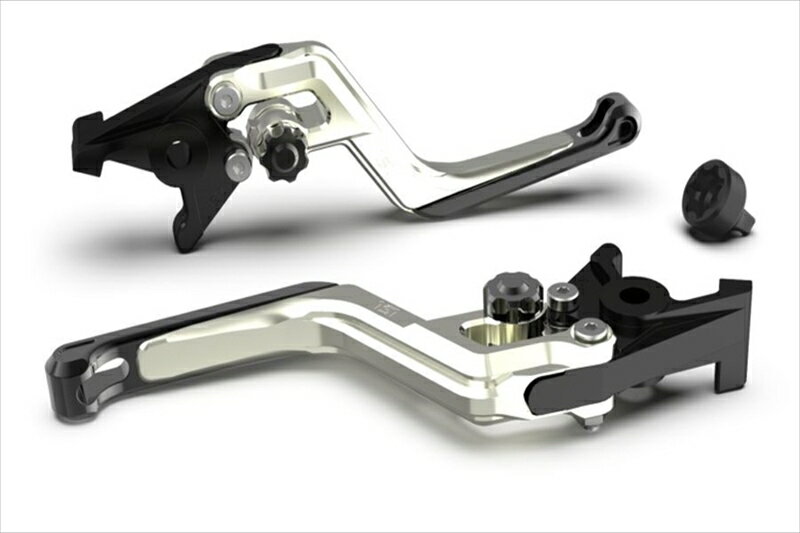 バイクパーツ ハンドルエルエスエル ERGレバー シルバ/BK/BK RSV 1000Mille/R 00-02 Tuono/Factory 02-03 M900ie99-02200ER13SISWSW 4550646112521