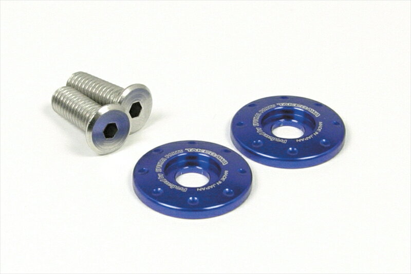 バイクパーツ アクセサリースペシャルパーツタケガワ ライセンスプレートリテーナー ブルー06-11-0052 4514162806364126cc以上車輌