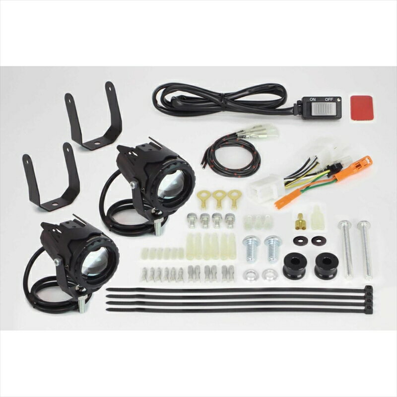 【5日前後で発送】 バイクパーツ 電装系スペシャルパーツタケガワ LEDフォグランプキット カットライン/10W 2個入 05-08-0620 4514162843666CT125(JA55/JA65)(ノーマル車用)