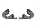 バイクパーツ ヘルメットオージーケー EXCEED チークパッドセット ダークグレー S/L 30mm4966094578053 4966094578053(2)