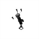 【5日前後で発送】バイクパーツRAM MOUNTS(ラムマウント) Xグリップ M &PLOT防振クランプセット 標準アーム 1インチボール RAM-PL104...