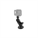 バイクパーツ 電子機器類ラムマウント GoProマウント&ラウンドベースセット 標準アーム 1インチボールRAM-B-138-GOP1U 45502558839...