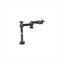 バイクパーツ 電子機器類ラムマウント AMPSラウンドプレート&203+228mmテレポールセット ダブルピボット/スイングアーム 1.5インチボールRAM-V...