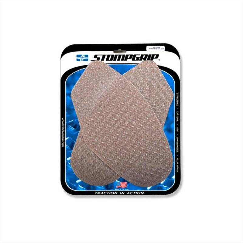 バイクパーツ 外装ストンプグリップ トラクションパッドタンクキット クリア55-14-0049C 4550255549596ICON GSXR1000 05-06