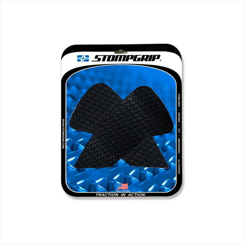 バイクパーツ 外装ストンプグリップ トラクションパッドタンクキット ブラック55-14-0189B 45502558360..