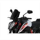バイクパーツ 外装エムアールエー スクリーン レーシング ブラック4025066170708 4550255809089890 DUKE/R 20-23