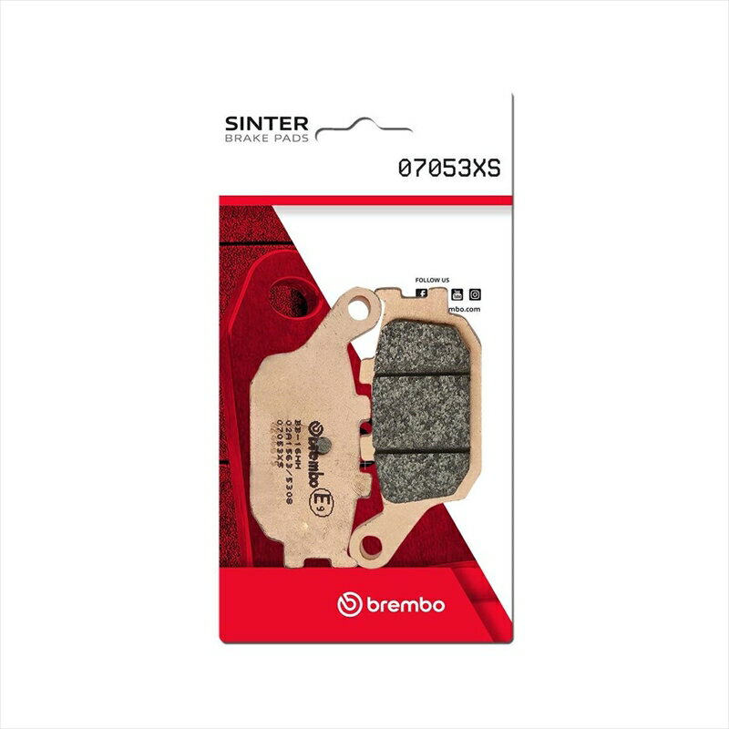 バイクパーツBREMBO SERIE ORO(ブレンボ セリエオロ) セリエオロ ブレーキパッド XS 07053XS4550646044396 リア : HONDA フォルツァ MF06 00-03