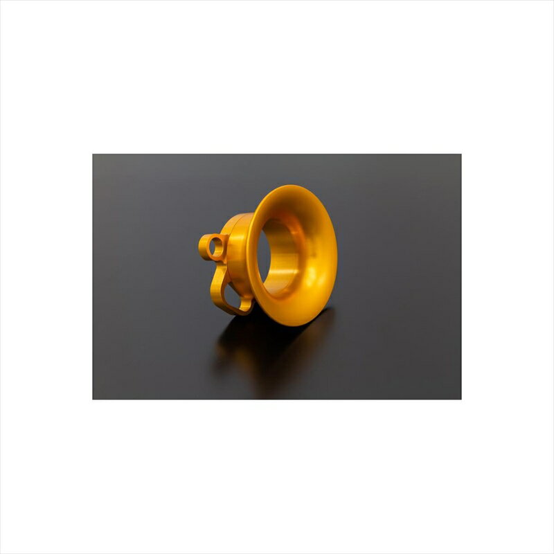 バイクパーツ ピーエムシー ビレット2ピース エアファンネル14-7165 4589641357545FCRスモールボディ用 50mm ゴールド