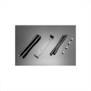 バイクパーツ 冷却系ピーエムシー ラジエターサイドロッドセット ブラック 189-2244 4589641417980Z900RS/CAFE 18-21