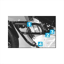 バイクパーツHEPCO&BECKER(ヘプコアンドベッカー) エンジンガード シルバー 502920 00 094548664522545F800S 06-11