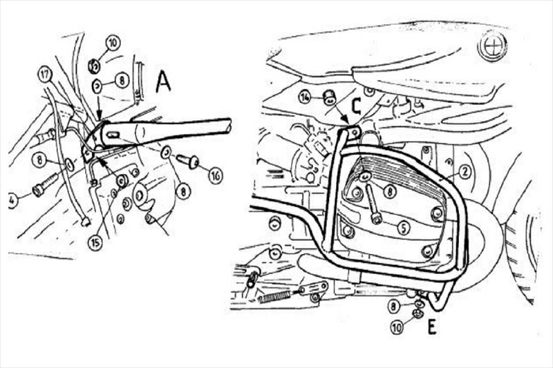 バイクパーツHEPCO&BECKER(ヘプコアンドベッカー) エンジンガード ブラック502902 00 014548664534562