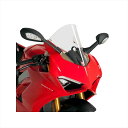 バイクパーツ 外装プーチ レーシングスクリーン クリア9690W 4550255025861DUCATI PANIGALE V2 20-21/PANIGALE V4/S 18-19