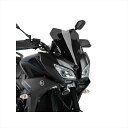 バイクパーツ 外装プーチ レーシングスクリーン ダークスモーク 9724F 4550255079680MT-09 TRACER /GT 18-