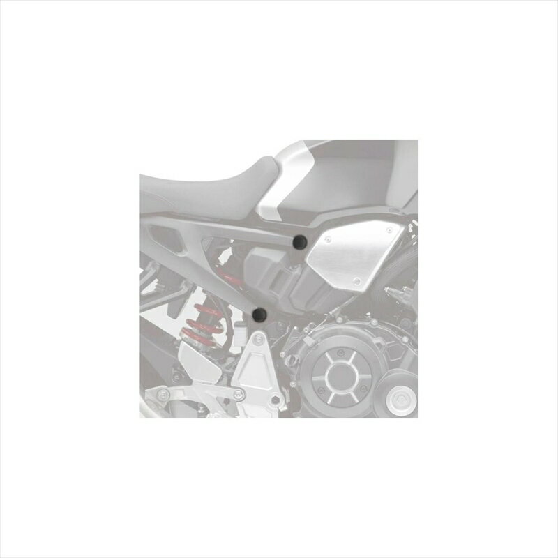 バイクパーツ 外装プーチ シャシーキャップ ブラック・樹脂9809N 4550255223670CB1000R 18-19