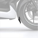 バイクパーツ 外装プーチ エクステンドフェンダー フロント ブラック3664N 4550255330194X-MAX400/300/250/125 17-19