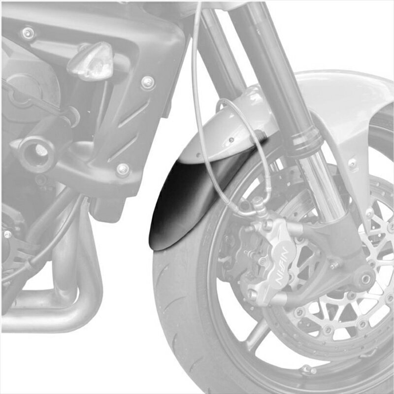 バイクパーツ 外装プーチ エクステンドフェンダー フロント ブラック5788N 4571415033564DAYTONA 675 06-11/DAYTONA 675 R 06-11