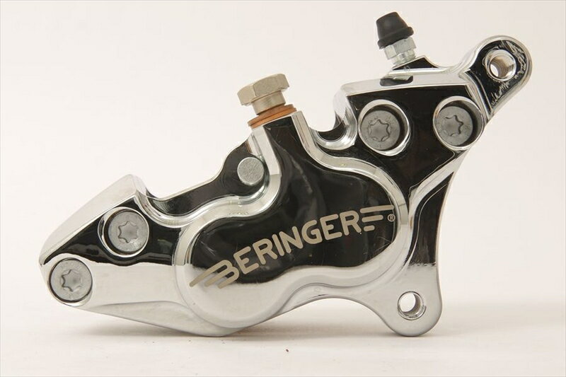 バイクパーツBERINGER(ベルリンガー) 4P アキシャルキャリパー 左 クローム4H12-CH4548916349807