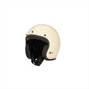 バイクパーツZEALOT(ジーロット) フライボーイジェット2 カーボンハイブリッド ジェットヘルメット FJ0024/L4589757889763ホワイト/ブラック Lサイズ 59-60cm