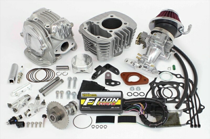バイクパーツ スペシャルパーツタケガワ S.Head 4Valve+R コンボキット145cc モンキー125 JB03-1000001～ タイモデル除く01-05-0646 4514162843451