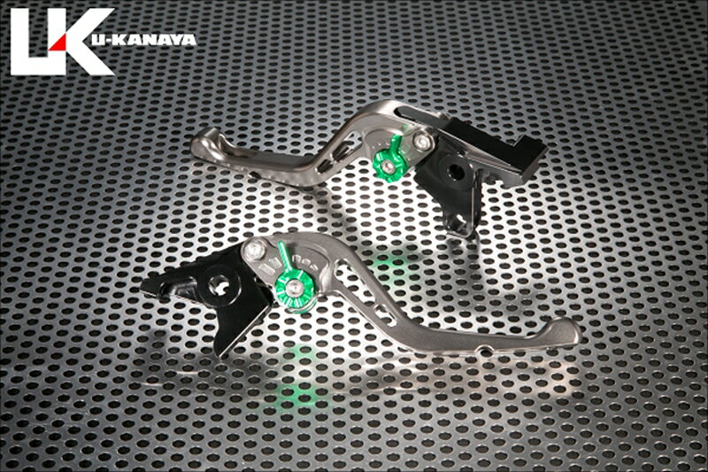 バイクパーツ ハンドルユーカナヤ レバーセット GPタイプ/ショート TI/TIHO082-010-0606 4550646135964CBR400R/400X 22- (NC56)(NC65)