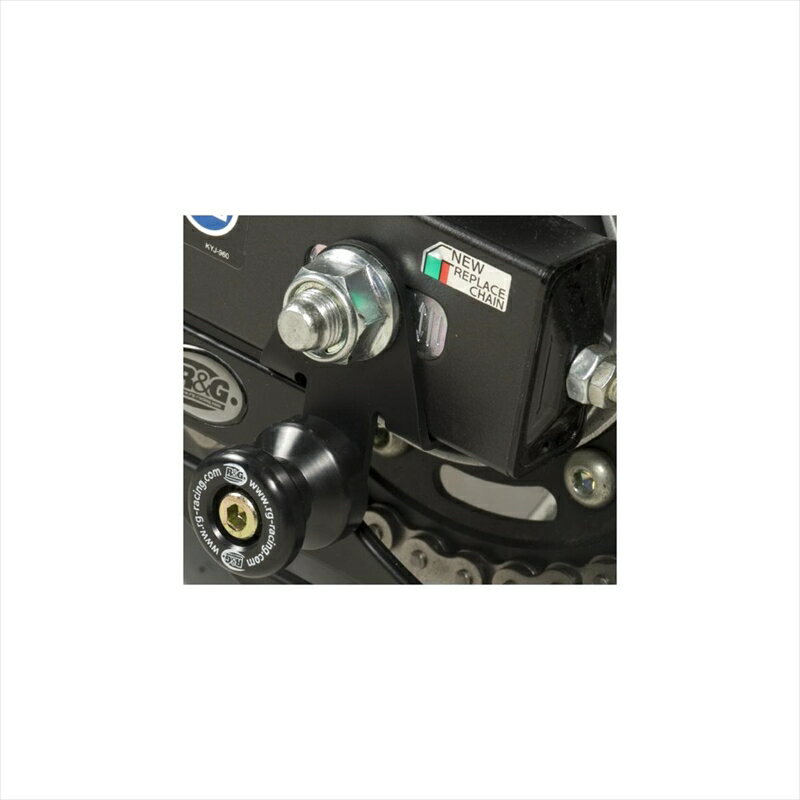 バイクパーツ アールアンドジー オフセットコットンリール BLKRG-CR0039BK 4571381459146CBR250R 11-17/CBR300R 14-