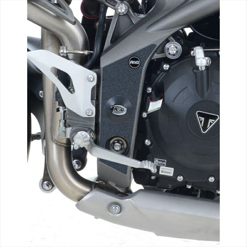 バイクパーツ 外装アールアンドジー Eazi-Grip ブーツガード ブラックRG-EZBG802BL 4573382054665TRIUMPH Speed Triple 11-16