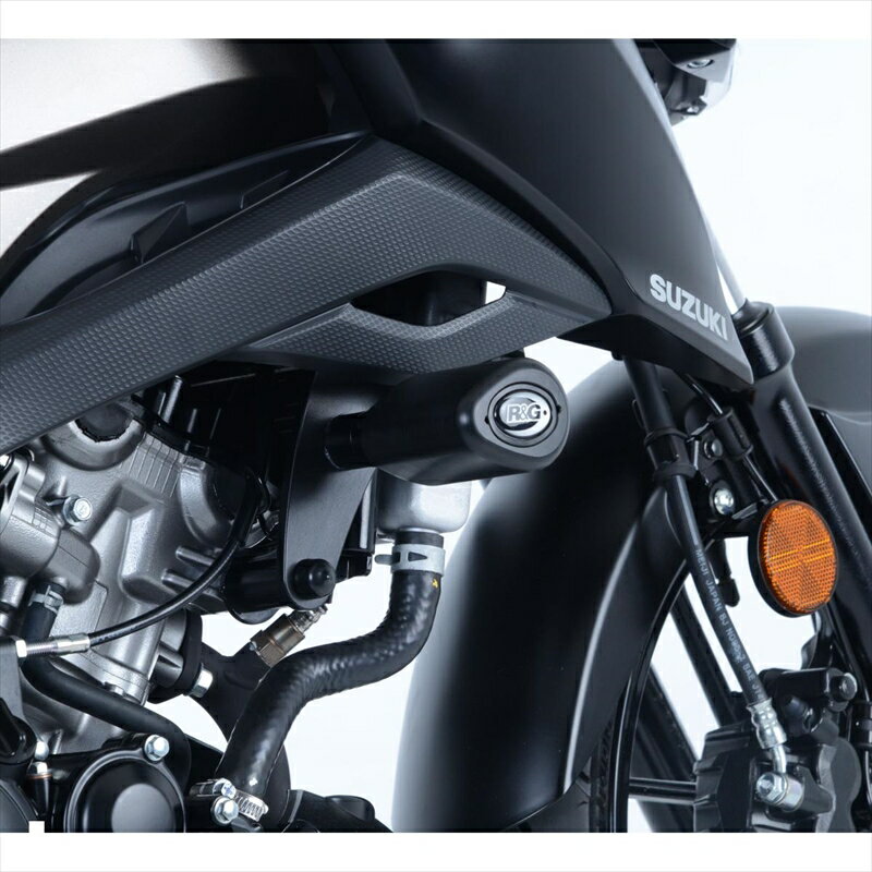バイクパーツ 外装アールアンドジー エアロクラッシュプロテクター BLKRG-CP0437BL 4573382083030GSX-S..