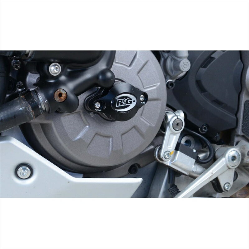バイクパーツ 外装アールアンドジー エンジンケーススライダー左 BLKRG-ECS0127BK 4573382089056DUCATI Multistrada1260/S 18-