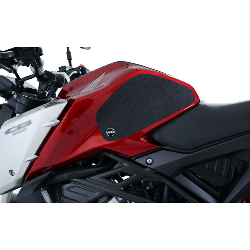 バイクパーツ 外装アールアンドジー トラクションパッド ブラックRG-EZRG340BL 4580041230360CB125R 18-