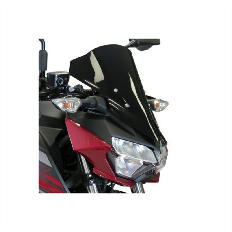 バイクパーツ 外装パワーブロンズ ネイキッドスクリーンショート ブラック430-U271-003 4550255578220Z250/400 19-