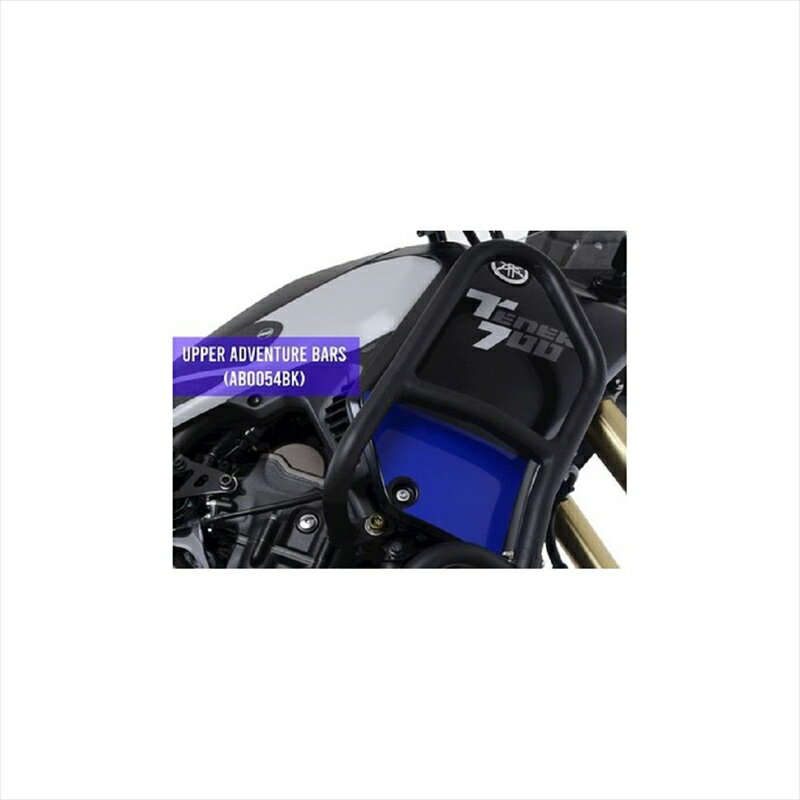 バイクパーツ 外装アールアンドジー アドベンチャーバー BLK UPPERのみRG-AB0054BK 4580041237840XTZ700 Tenere 19-