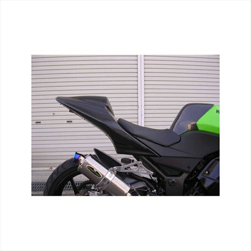 バイクパーツ 外装エーテック シングルシートカウルセット レースFRP/WHTK01431 4524446052073Ninja250R 08-