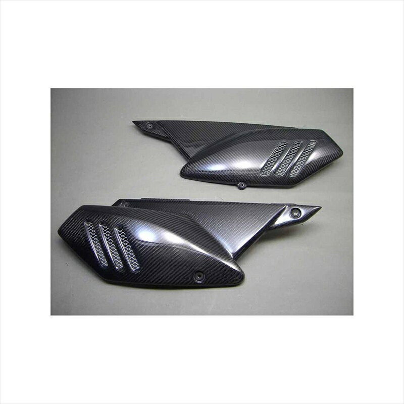 バイクパーツ 外装エーテック サイドカバー SPL FRP/黒 K44121-B 4524446055135D-TRACKER X 08-