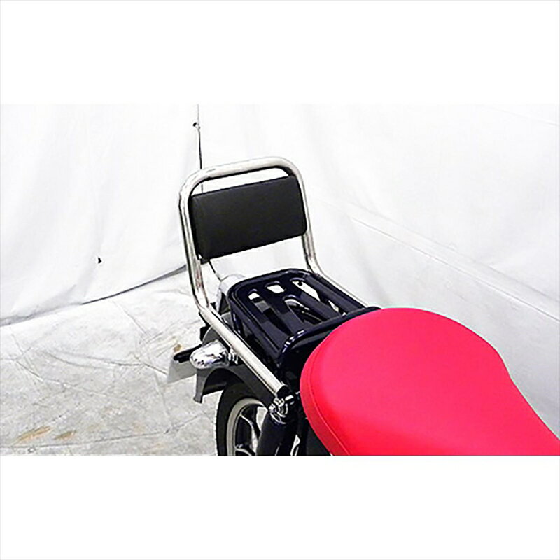 バイクパーツ 外装ウイルズウィン バックレスト付きタンデムバー2113-04-01 4550255549855C125 2BJ-JA48