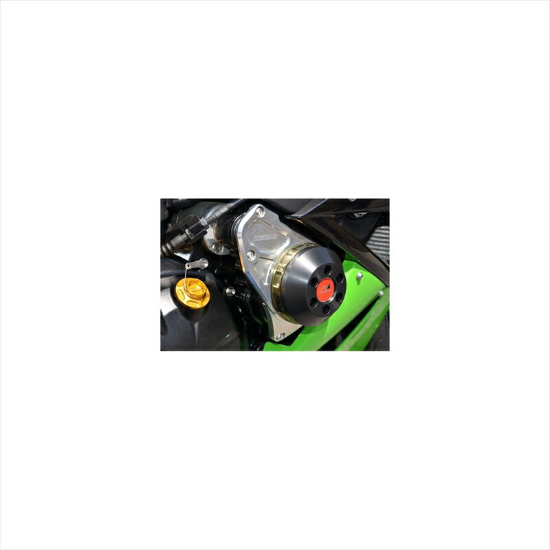 バイクパーツ 外装アグラス レーシングスライダー フレーム SLV/WHT342-488-000SS 4548664848263ZX-6R 09-12