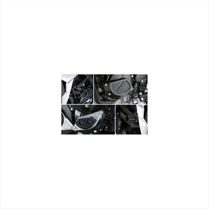 バイクパーツ 外装アグラス R/S 4点SETφ60+右+ジェネB黒342-306-016B 4549950856542GSX-S750 17-