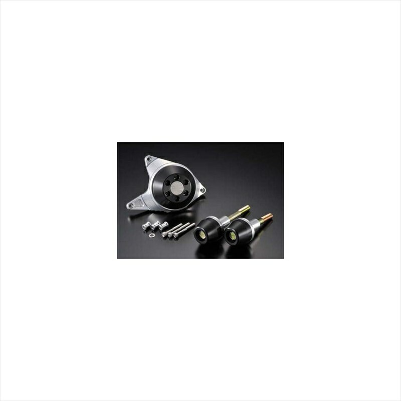 バイクパーツ 外装アグラス Rスライダー 3点セット クランクA/黒 342-271-006BX 4548664832019YZF-R1 09-13
