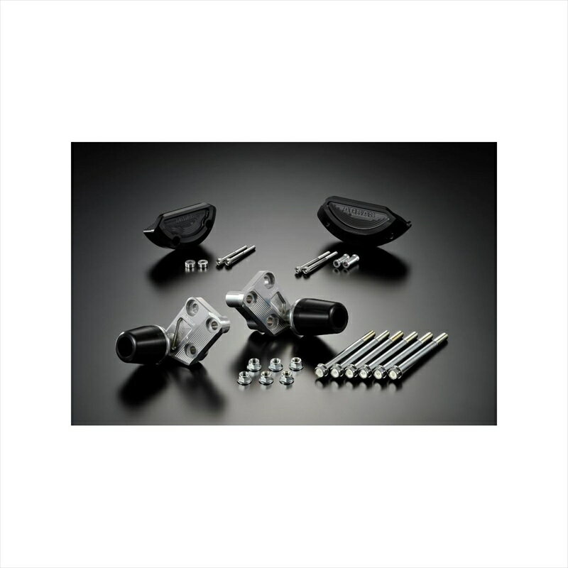 バイクパーツ 外装アグラス Rスライダー 4点セット B/黒 342-174-007B 4548664239344CB1100