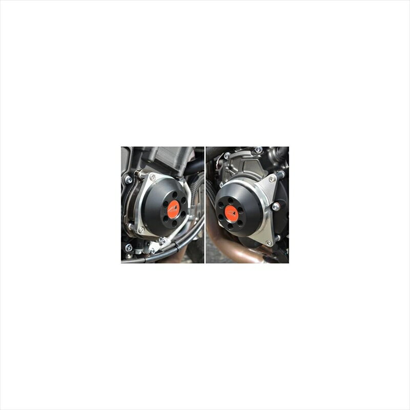 バイクパーツ 外装アグラス Rスライダー ケースカバーSET BLK 342-279-009B 4549950551560MT-10 17