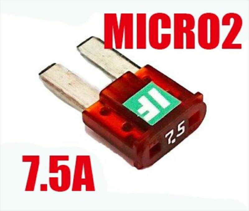 バイクパーツ 電装系アディオ ICE FUSE BK56405 4582437432907MICRO2 7.5A IF-MIC7.5A 汎用