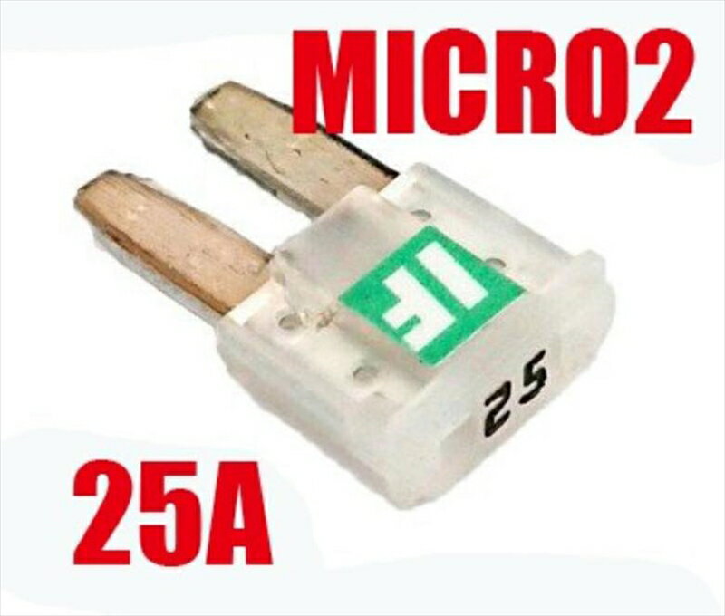 バイクパーツ 電装系アディオ ICE FUSE BK56409 4582437432945MICRO2 25A IF-MIC25A 汎用