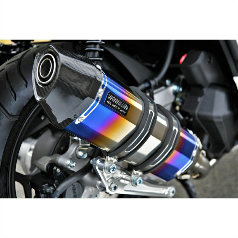 バイクパーツ マフラービームスモーターカンパニー CORSA-EVOIIヒートチタンサイレンサー G196-65-001 4582285346524PCX160 2BK-KF47