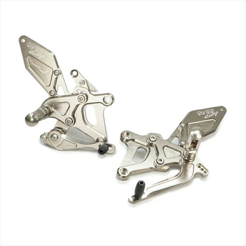 バイクパーツ ステップラフアンドロード OVER.Rバックステップ TITAN GOLD ZX-4R/25RSPCY51-86-01TG 4539770127687