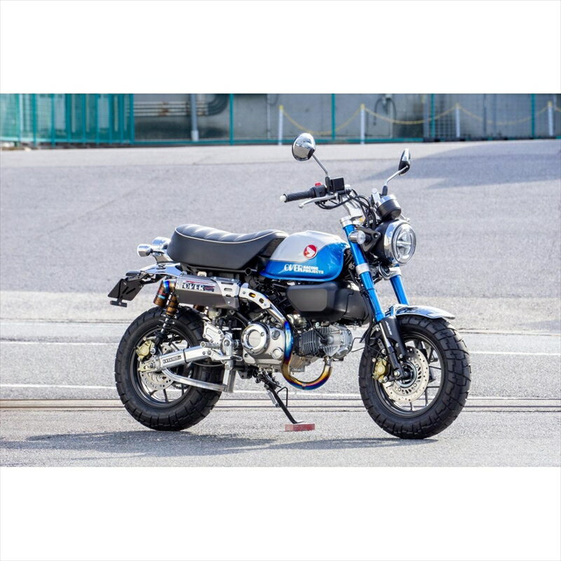 バイクパーツ マフラーオーヴァーレーシング TT-FORMULA フルチタン アップマフラー16-014-07 4539770130458Monkey125(21-23)/(24)