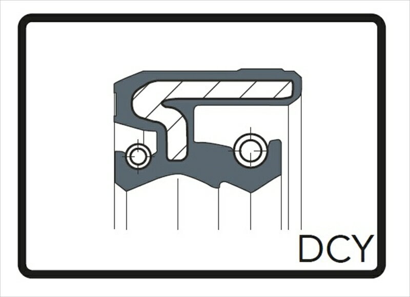 バイクパーツ フォークオイルシール φ43 [43x52.9x11.4]duke690 XG750AR516T 4550646161956