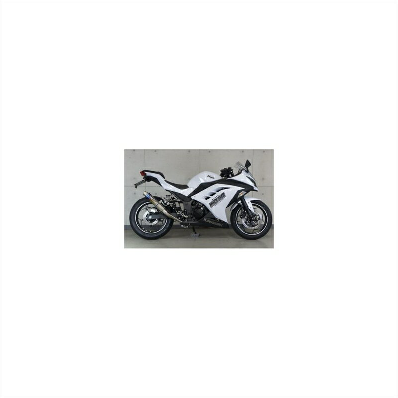 バイクパーツ マフラートリックスター レーシングS/O ショットガン焼チタン RSS-015D-SYTEC 4548664888818カールエンド NINJA250 13-17