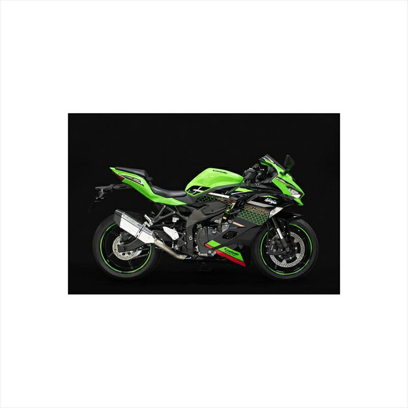 バイクパーツ マフラートリックスター 政府認証フルEXイカヅチステンカーボンJFT-034-L7SC 4573269964421ショート Ninja ZX-25R