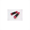 バイクパーツ ハンドルマッドマックス ハンドルグリップセット 3A-3 MM05-0067R 4548916022083レッド 平型バーエンド付